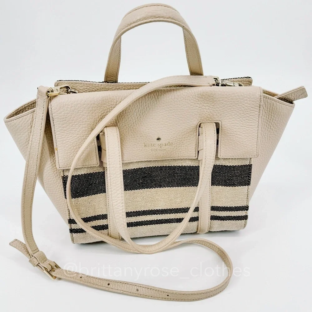 KATE SPADE Daniels Drive Fabric Small Abigail Satchel
